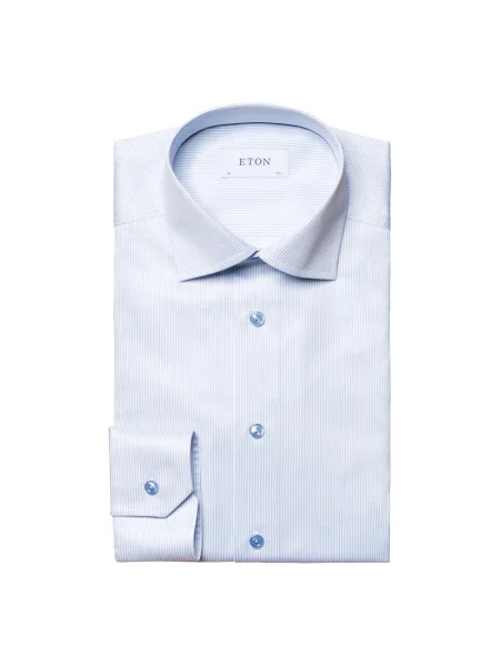 Koszula Eton w paski biała