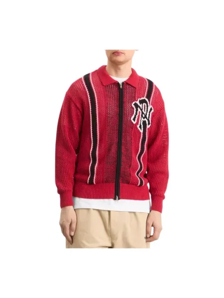 Szydełkować sweter No Problemo czerwony