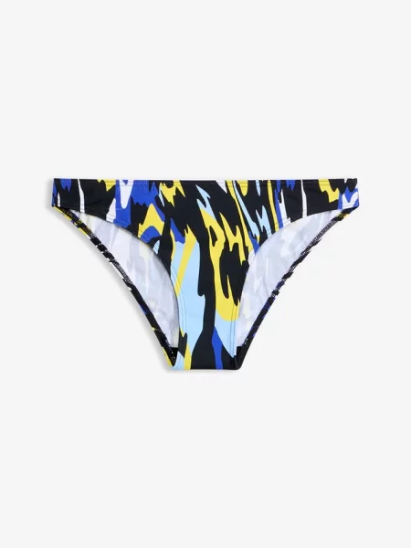 Sportowe figi bikini z szybkoschnącego materiału czarne