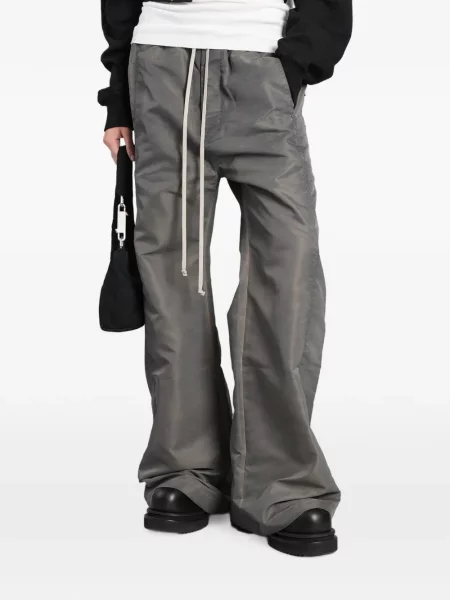 Pantaloni Rick Owens Drkshdw cu cordon gri