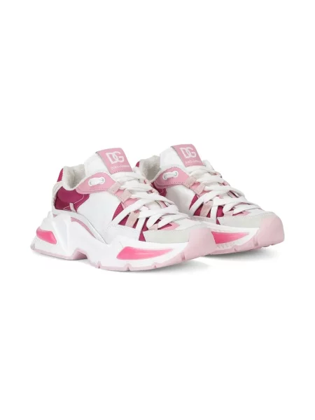 Sneakersy dziecięce Dolce And Gabbana różowe