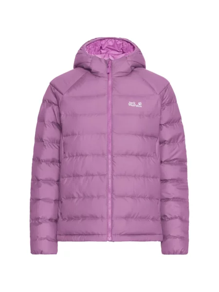 Яке Jack Wolfskin с качулка виолетово