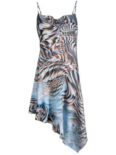 Rochie Diesel cu imagine albastru
