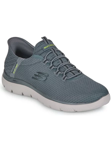 Hlačke slip Skechers siva