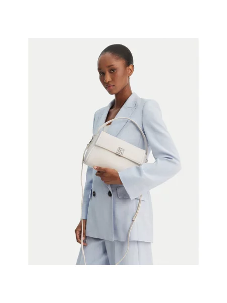 Torebka Calvin Klein z autografem biała