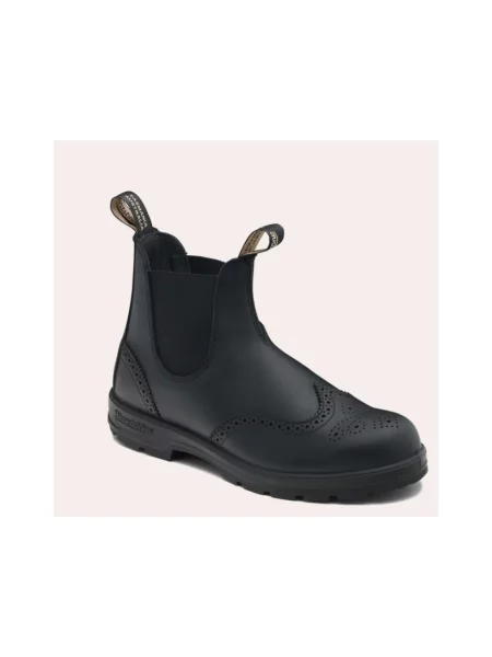 Sztyblety Blundstone skórzane niebieskie