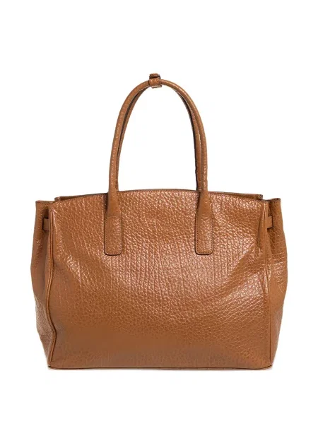 Geanta de piele Dkny din piele maro