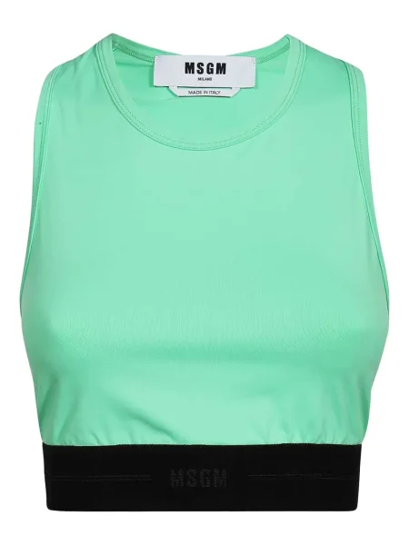Top Msgm verde
