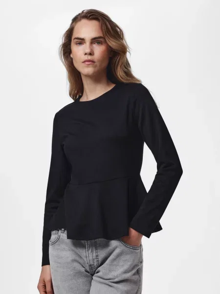 PIECES Tricou PCALISA' negru