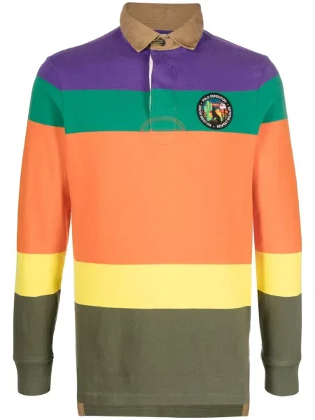 Cămașă Polo Ralph Lauren în carouri cu imagine roz