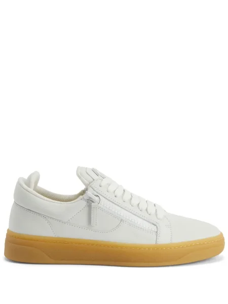 Sneakerși Giuseppe Zanotti din piele alb