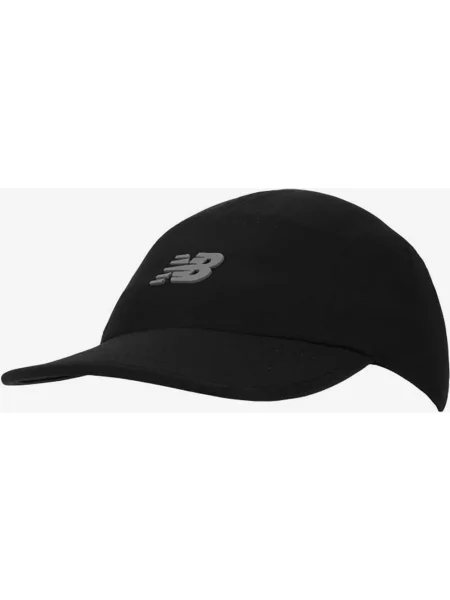 Czapka z daszkiem New Balance 5 Panel Performance Hat V puro czarny