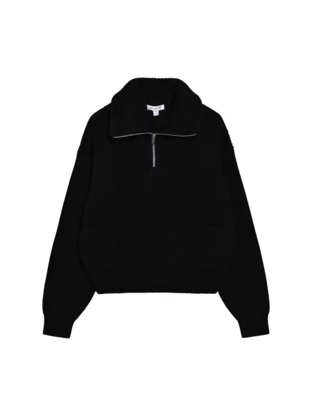 Kardigan Alaïa wełniany czarny