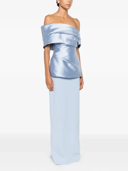Rochie maxi Solace London albastru