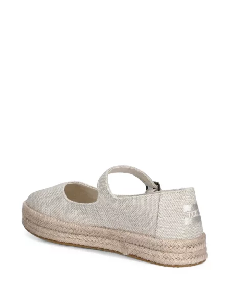 Espadrile Toms cu platformă cu cataramă cu bretele