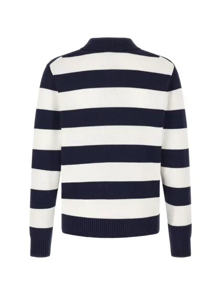 Gulerat lung tricou polo Lacoste albastru