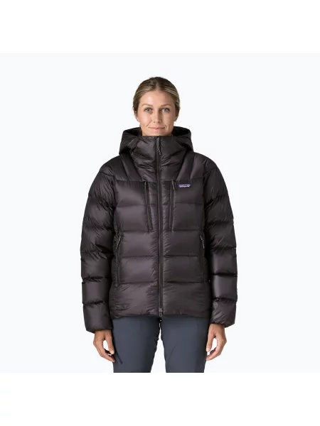 Geacă cu puf pentru femei Patagonia Durable Down Hoody black negru