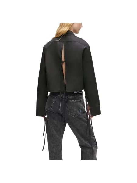 Blúz Karl Lagerfeld Jeans fekete