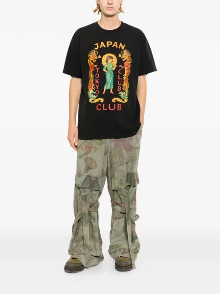 Tricou Melt cu imagine negru