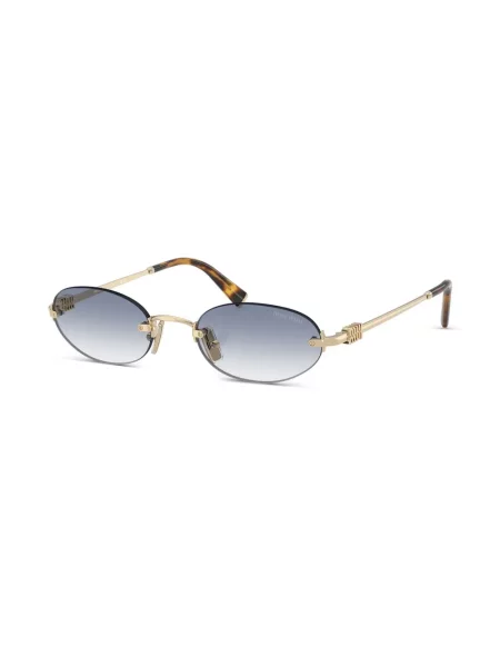 Ochelari de soare Miu Miu Eyewear auriu