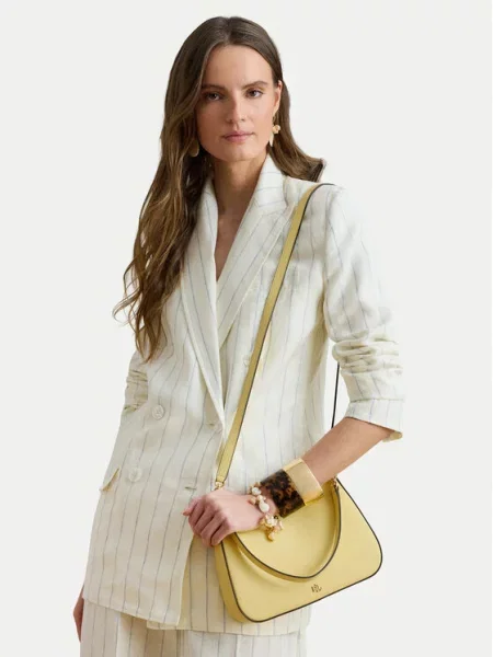 Lauren Ralph Lauren Válltáskák DANNI világos sárga