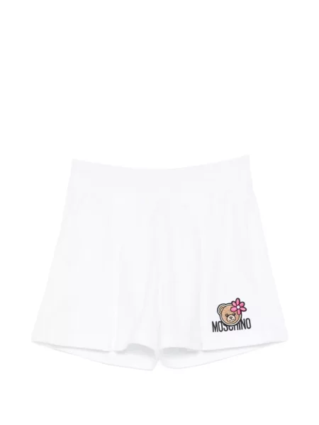 Szorty dziecięce Moschino białe