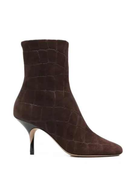 Cizme scurte Jacquemus maro