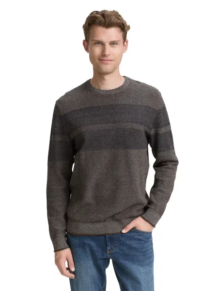 TOM TAILOR Pulover bleumarin / indigo