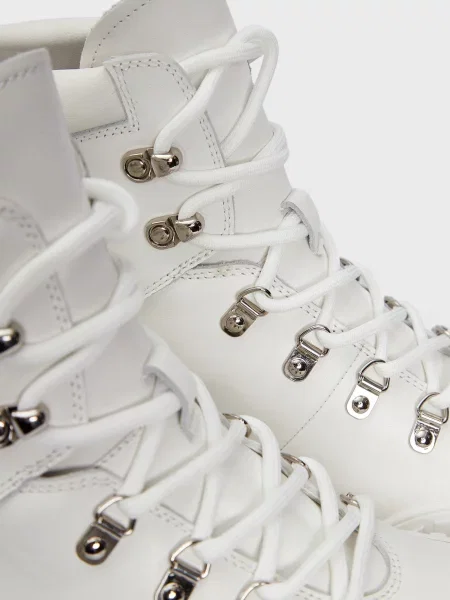 Кожаные ботинки Prpy белые