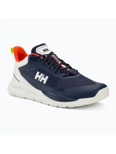 Pánske Tmavomodro-biele Jachtárske Topánky Helly Hansen Foil Low biela