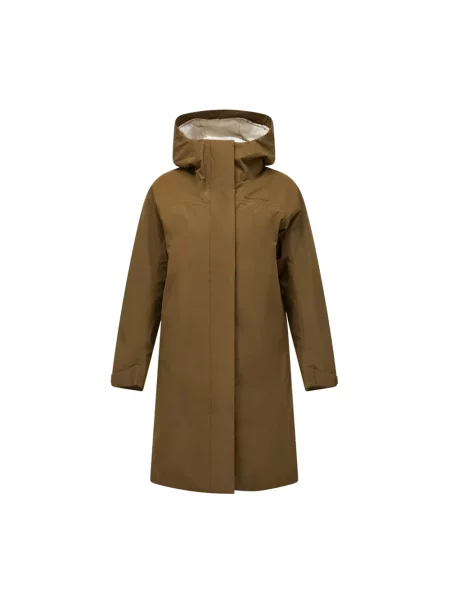 Parka Peak Performance pikowana zielona