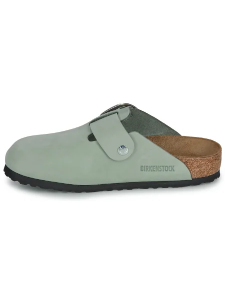 Pantofi Birkenstock cu cataramă verde