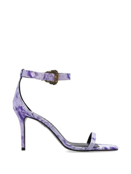 Sandale Versace Jeans Couture cu imagine violet