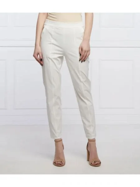 Marc Cain Nadrág | Cropped Fit fehér