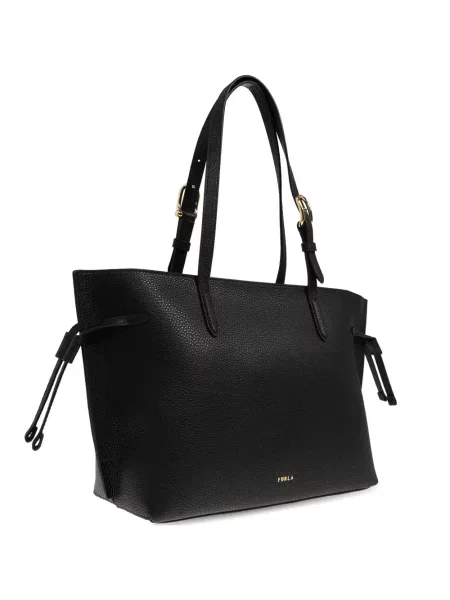 Geantă de mână Furla din piele mari negru