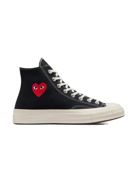 Sneakersy Comme Des Garcons Play w serca czarne