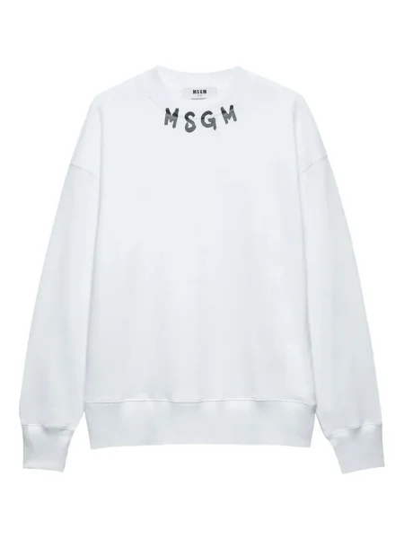 Hanorac Msgm cu imagine alb