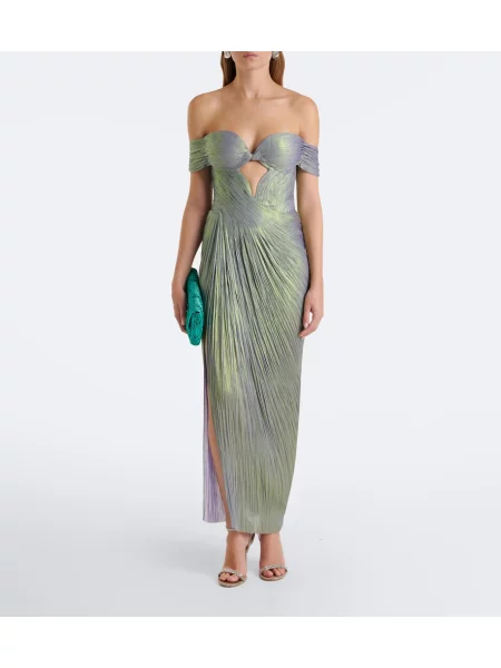 Rochie Maria Lucia Hohan de mătase violet