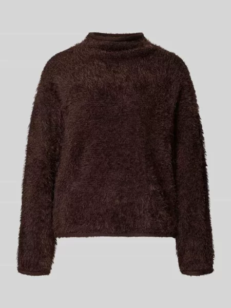 Sweter z dzianiny ze stójką model CAT' Free/quent