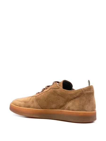 Sneakerși Officine Creative din piele maro