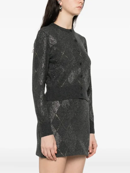 Cardigan Alexander Wang de lână gri