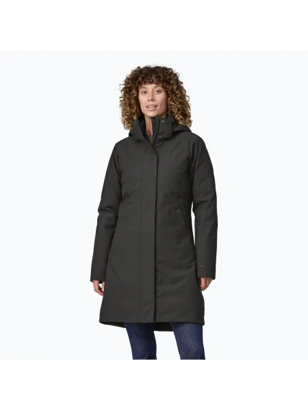 Parka Patagonia fekete