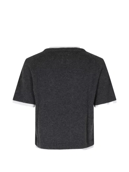 Scurt pulover Semicouture gri