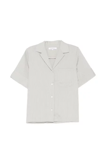 Cămașă Maison Kitsune cu dungi gri