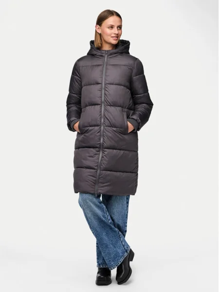 Pieces Geacă de iarnă gri