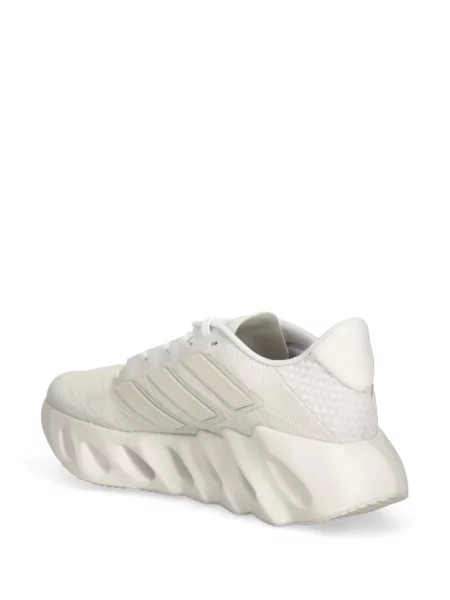 Sneakersy Adidas Terrex w paski z nadrukiem skórzane czarne