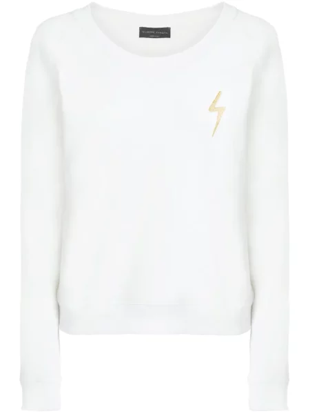 Haftowana bluza Giuseppe Zanotti biała