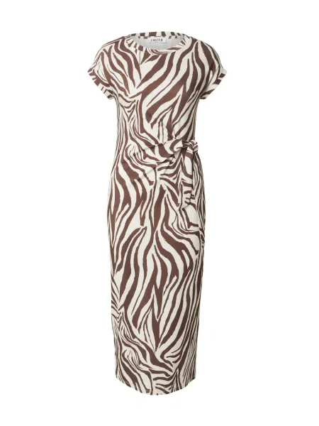 EDITED Rochie de vară Milla maro alb