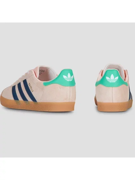 ADIDAS ORIGINALS Tenisky GAZELLE námornícka modrá / tyrkysová / zlatá / rosé ružová