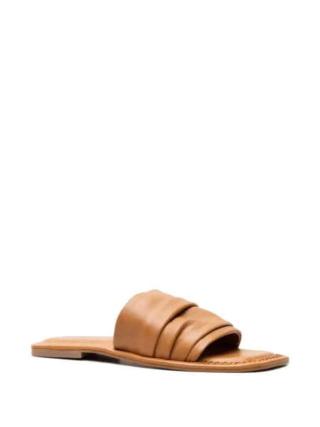 Sandale Free People din piele cu volane